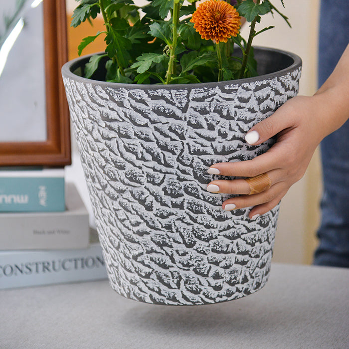 【Greenship ３年保証】植木鉢 プランター おしゃれ 軽量 屋内 屋外 環境にやさしい プラスチック ガーデンニング 観葉植物 多機能植木鉢 園芸用品 鉢カバー 7号 8号 3年保証 全品送料無料（北海道・沖縄・離島除く）